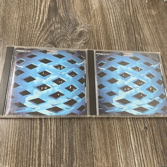 The Who Tommy 2 CD Set Double Disc Set Disc 1984 MCA MCAD2-10005 No Barcode - Picture 1 of 3